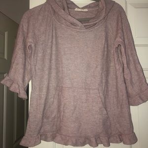 Forever 21 Purple Pullover Short Sleeves